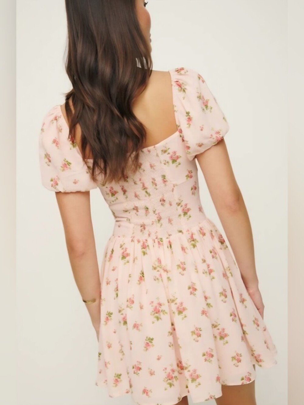 Reformation Women's Davonne Floral Dress Size 4, 100% Viscose. Wedding Guest - Picture 2 of 7